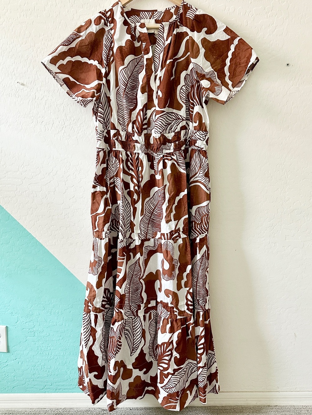 Anthropologie Somerset Maxi Dress Cedar 1X - Picture 5 of 7